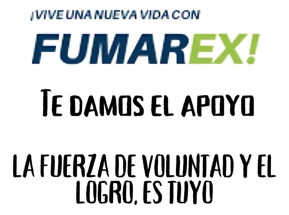 ¡Recupera tu vida libre de humo con Fumarex Spray!