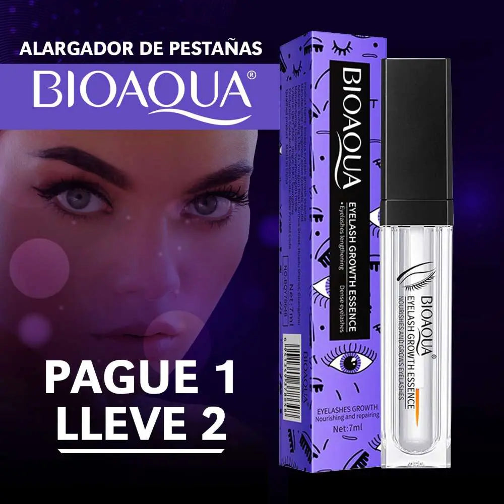 Sérum Bioaqua – Para Cejas y Pestañas Más Fuertes y Definidas 1+1 Gratis
