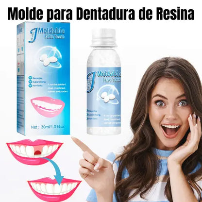Molde para Dentadura de Resina – Recupera tu Sonrisa al Instante y con Seguridad