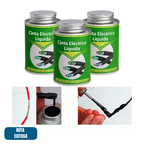 Cinta Aislante Líquida – Sella, protege y aísla tus cables como un pro (paga 1 y lleva 2)
