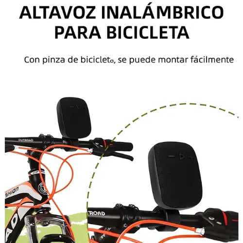 Parlante Bluetooth para Bicicleta o Moto – Música en Cada Aventura