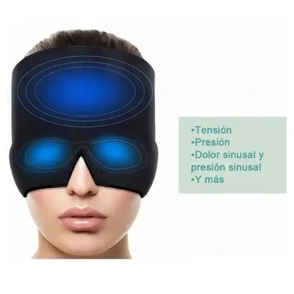 Gorro de Gel Terapéutico – Frío o Calor para Estrés y Dolores de Migraña