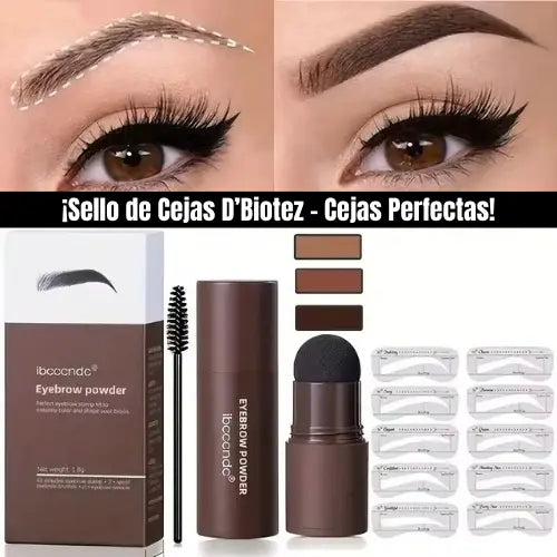 Sello de Cejas D’Biotez – Cejas Perfectas en Segundos que Duran Todo el Día (PAGA 1 Y LLEVA 2)