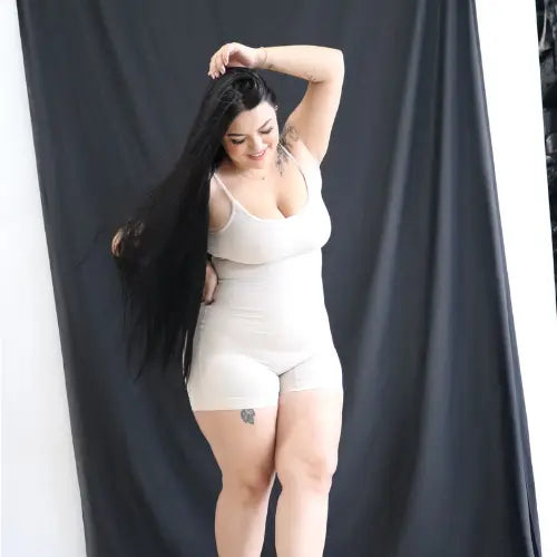 Faja Tejida con Tiras – Moldeo Natural con Comodidad Todo el Día