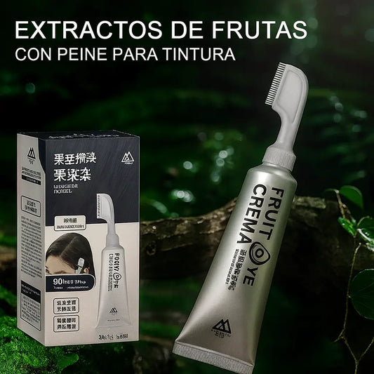 Peine tinturador: nutre y aplica color sin ensuciarte las manos