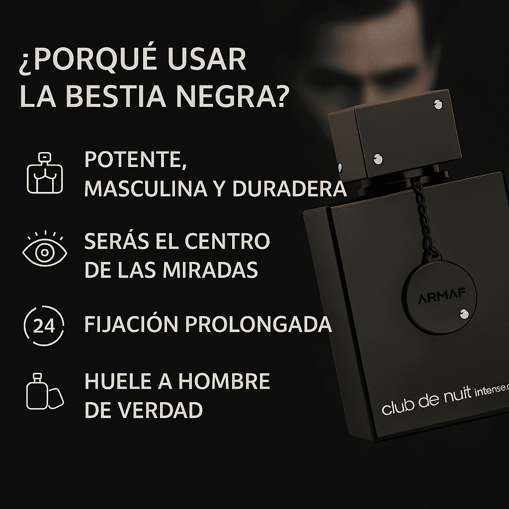 👑 Perfume Club de Nuit – El aroma que impone respeto y deja huella