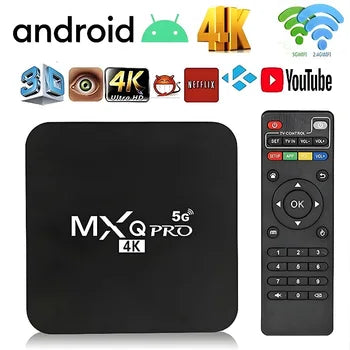 TV Box MXQ Pro 2RAM: ¡Transforma tu TV en un Cine en Casa sin Pagar Costosas Suscripciones!