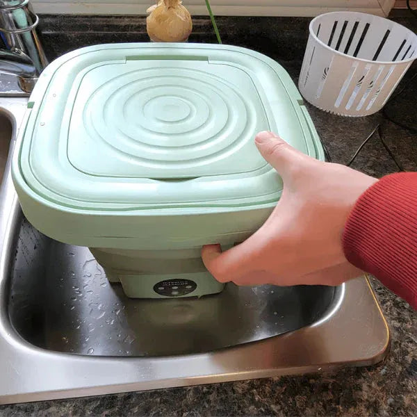 Lavadora Portátil – ¡Lava tu ropa donde querás y sin complicaciones!