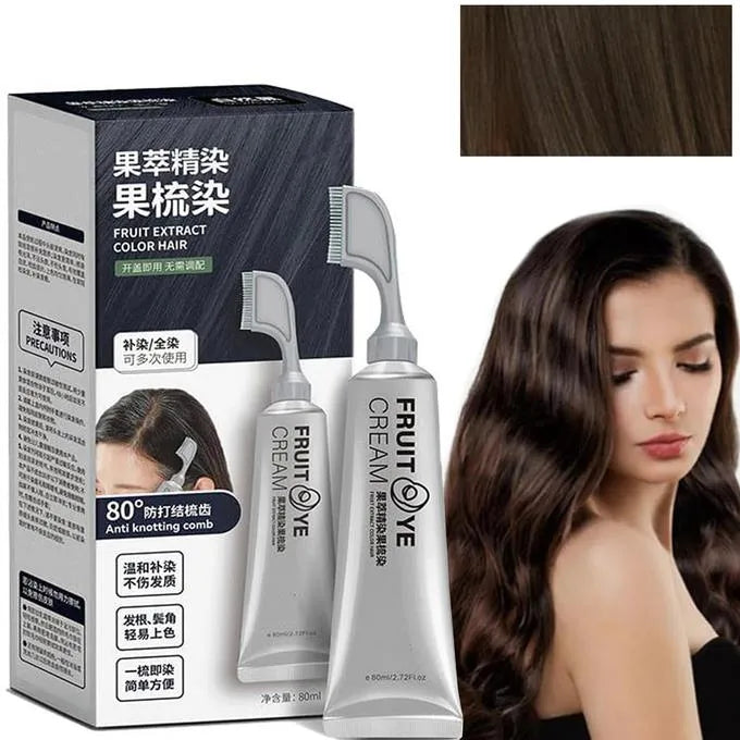 Peine tinturador: nutre y aplica color sin ensuciarte las manos