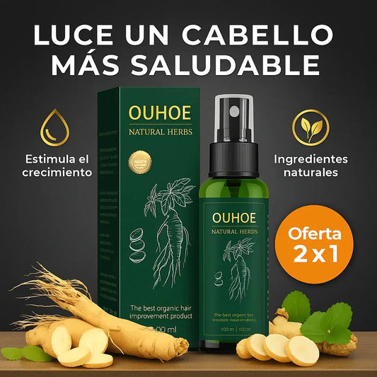 🌿Ouhoe Tónico Capilar – Cuidado Natural para un Cabello Más Fuerte y Saludable