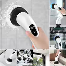 Cepillo de Limpieza Giratorio 9 en 1 – Limpia Más Rápido, Sin Esfuerzo y en Todas Partes