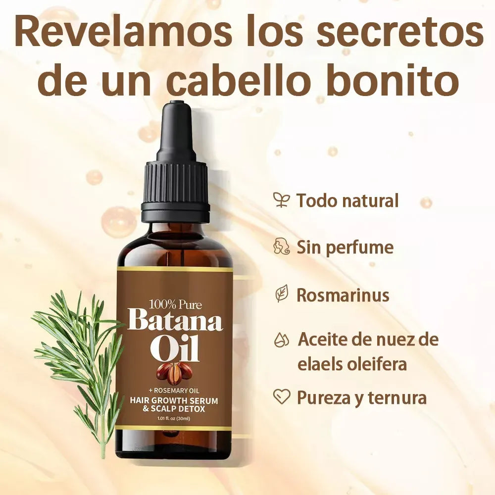 🌿Aceite de Batana Natural – Nutre, repara y estimula el crecimiento de tu cabello (PAGA 1 Y LLEVA 2)