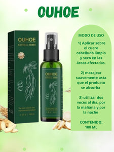 ¡Recupera tu Cabello con Nuestro Ouhoe Tónico Capilar! Crecimiento Rápido, Natural y Sin Efectos Secundarios y Lo Mejor de Todo Paga 1 y Lleva 2